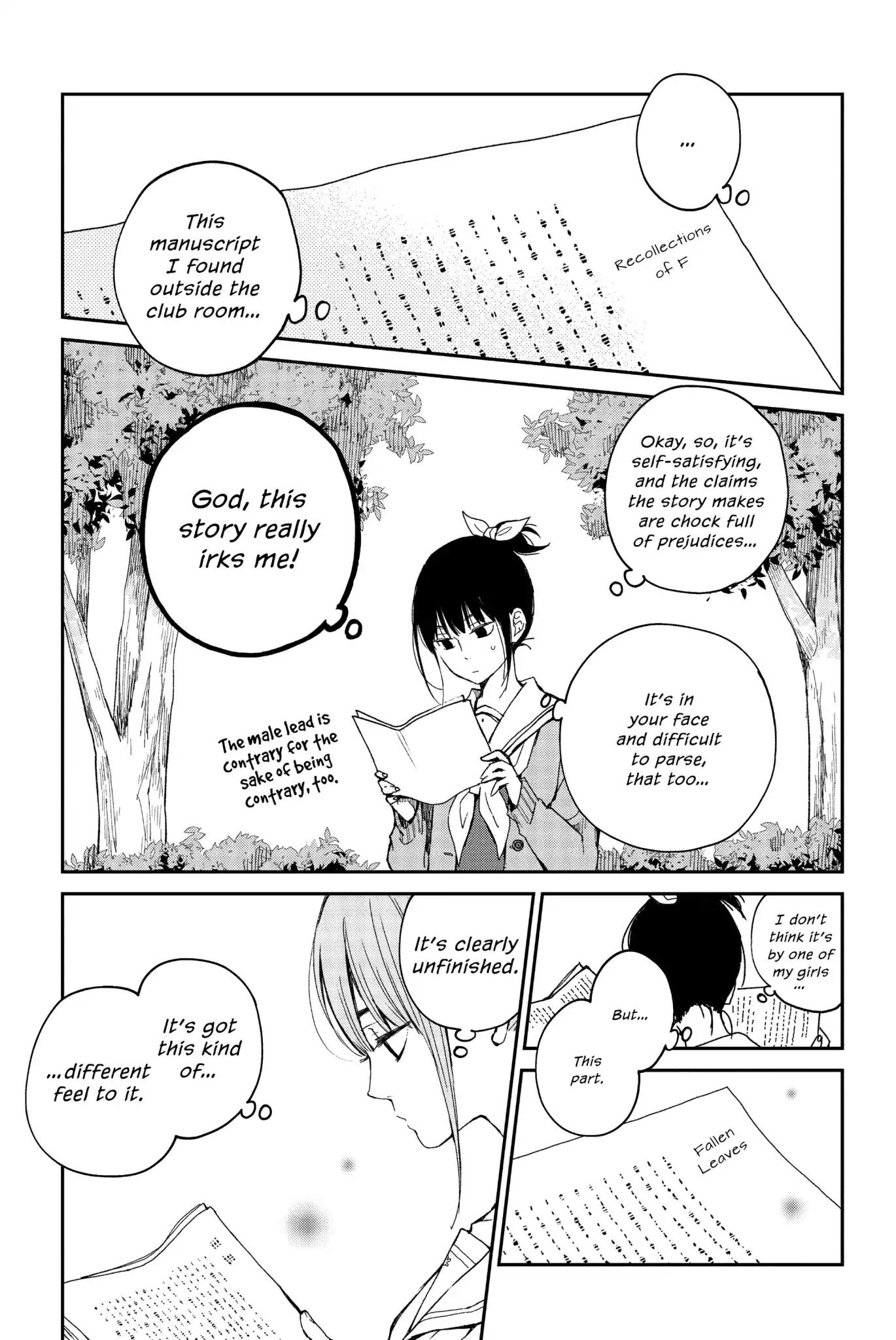 Boku to Kimi no Taisetsu na Hanashi Chapter 23 page 4 - Chapter 23: Azuma-kun's Pen Becomes Dull
