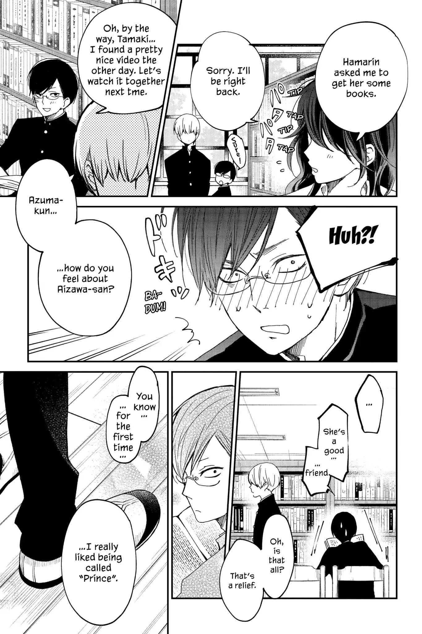 Boku to Kimi no Taisetsu na Hanashi Chapter 24 page 12 - Chapter 24: The Prince's Rebelion
