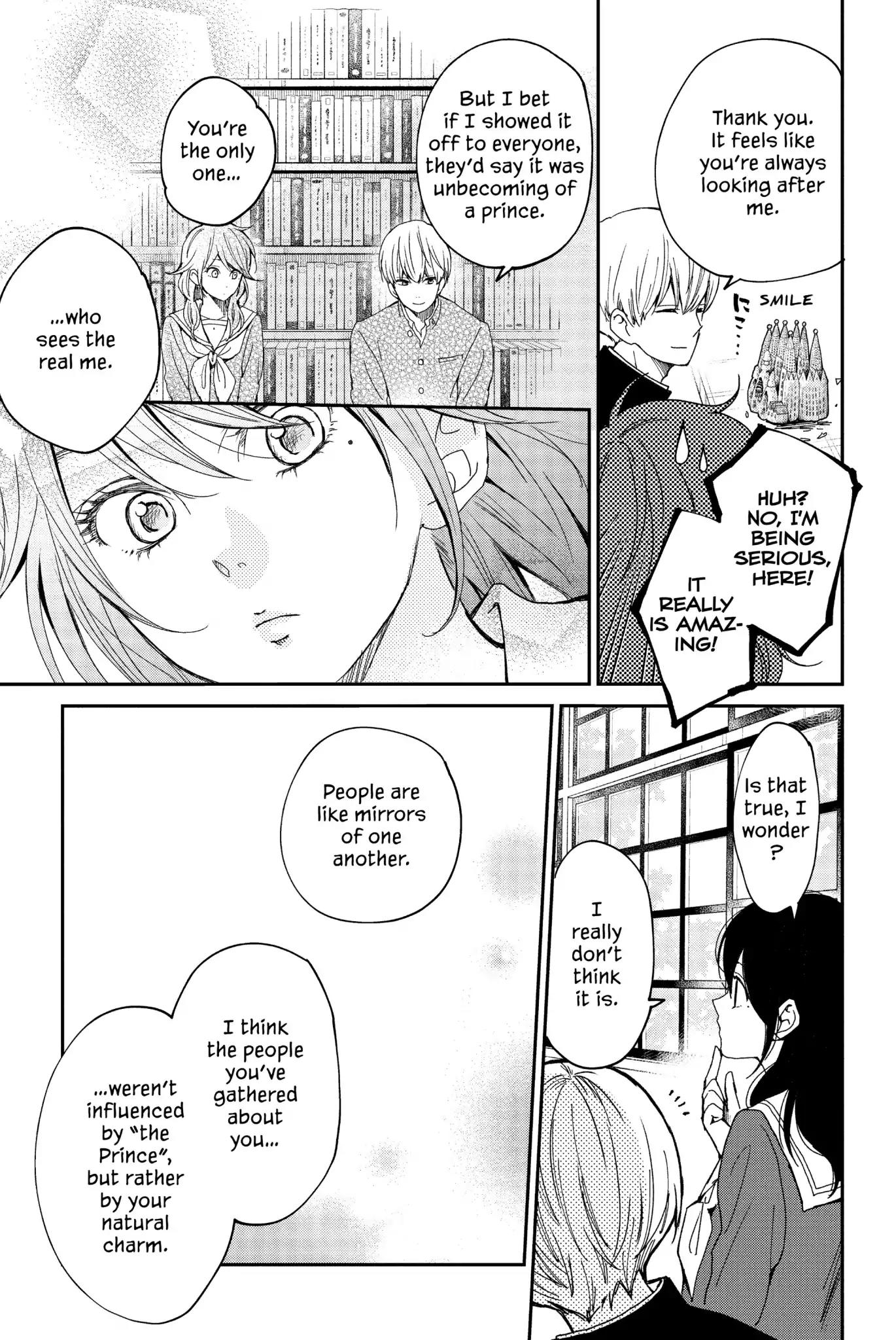 Boku to Kimi no Taisetsu na Hanashi Chapter 24 page 18 - Chapter 24: The Prince's Rebelion