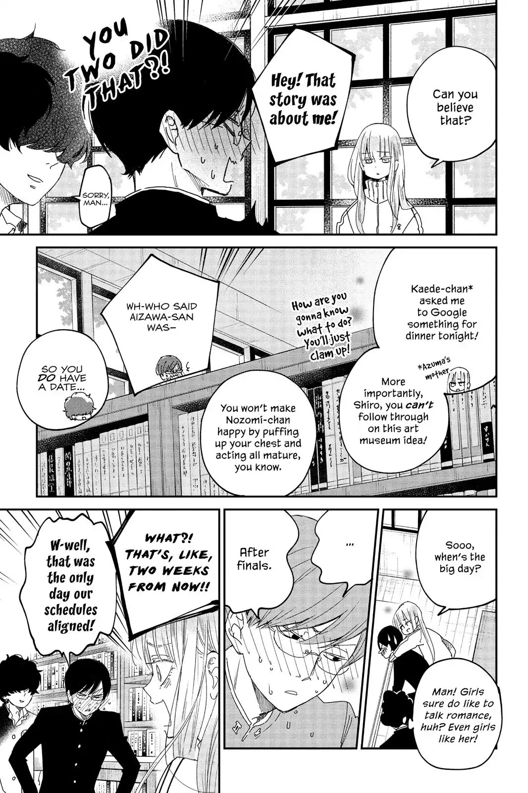 Boku to Kimi no Taisetsu na Hanashi Chapter 25 page 6 - Chapter 25: School ♡ Scramble