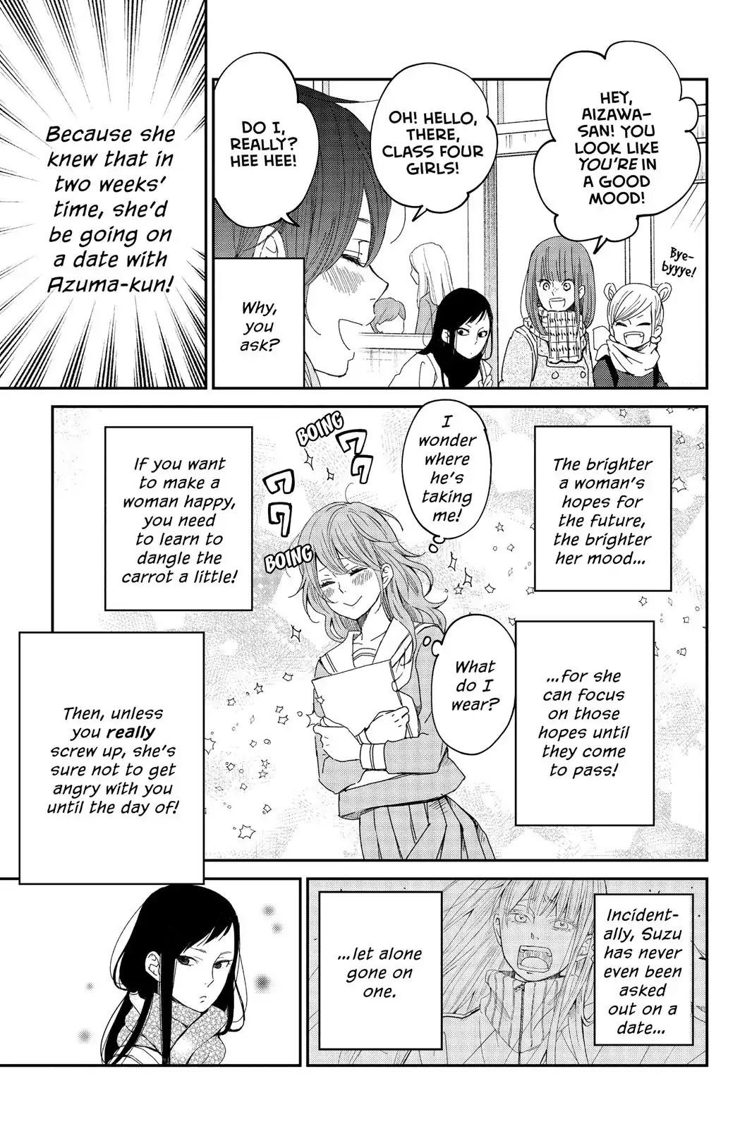 Boku to Kimi no Taisetsu na Hanashi Chapter 25 page 8 - Chapter 25: School ♡ Scramble
