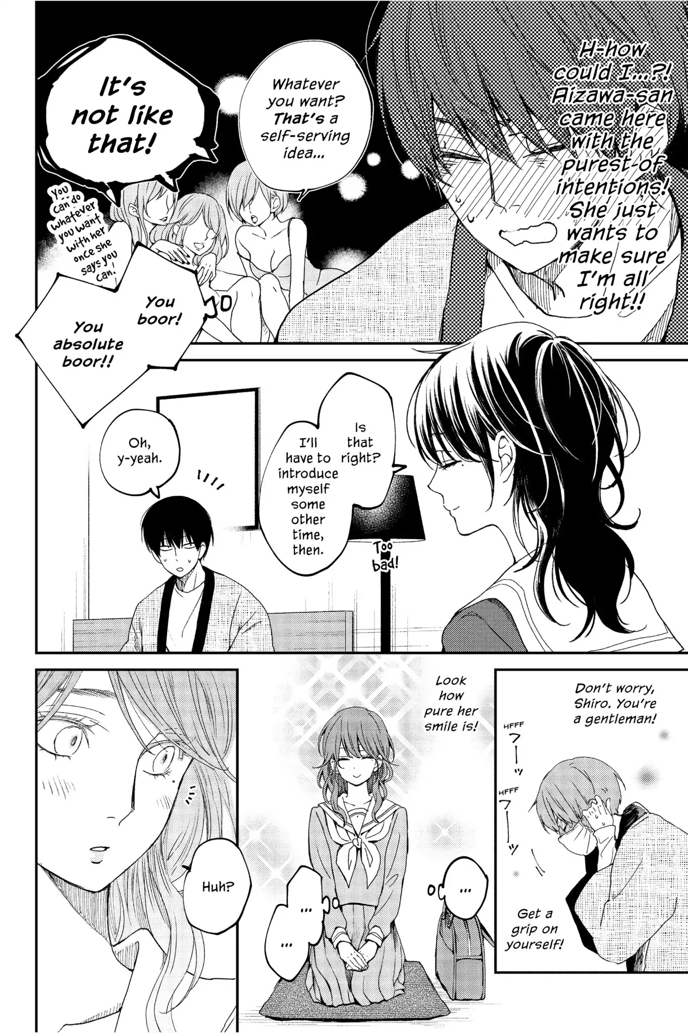 Boku to Kimi no Taisetsu na Hanashi Chapter 27 page 16 - Chapter 27: Aizawa-san Cares for Azuma-kun