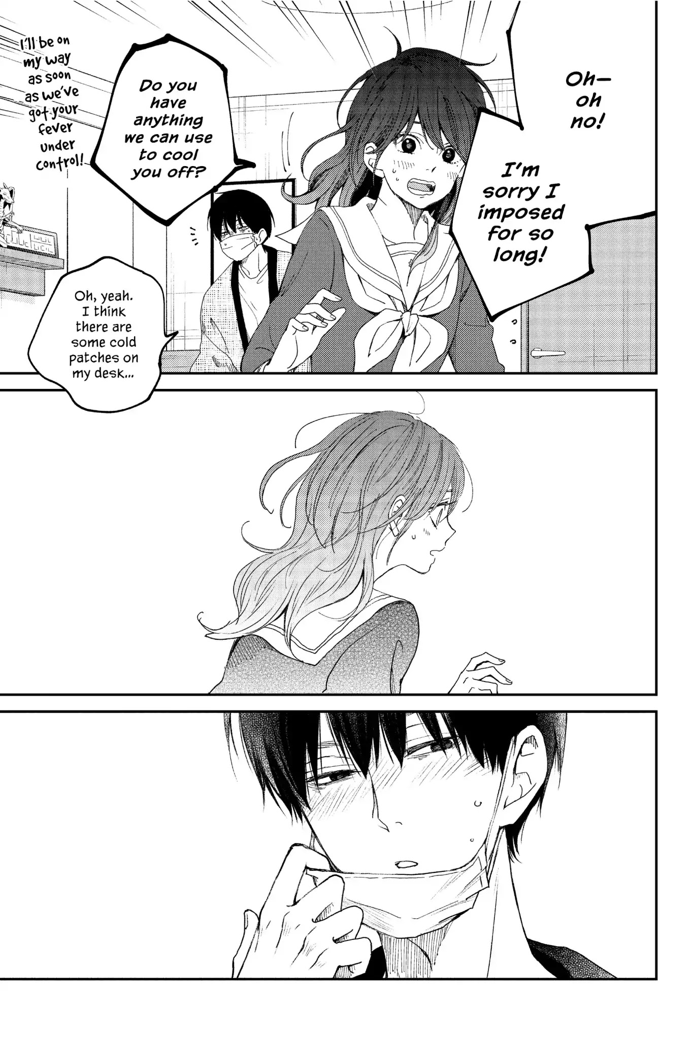 Boku to Kimi no Taisetsu na Hanashi Chapter 27 page 19 - Chapter 27: Aizawa-san Cares for Azuma-kun