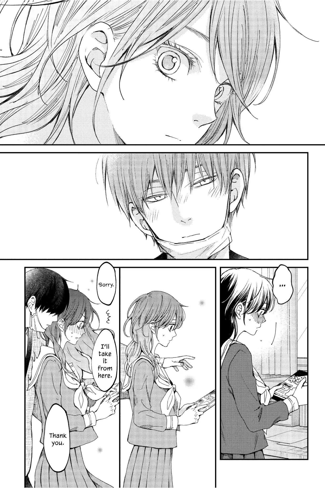 Boku to Kimi no Taisetsu na Hanashi Chapter 27 page 21 - Chapter 27: Aizawa-san Cares for Azuma-kun