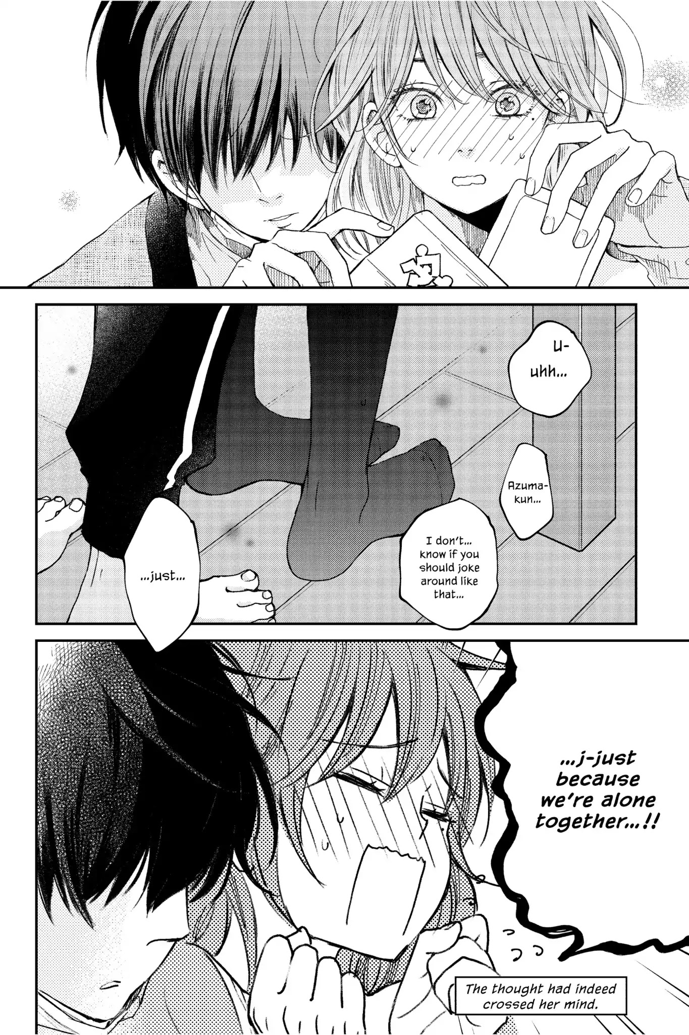 Boku to Kimi no Taisetsu na Hanashi Chapter 27 page 22 - Chapter 27: Aizawa-san Cares for Azuma-kun