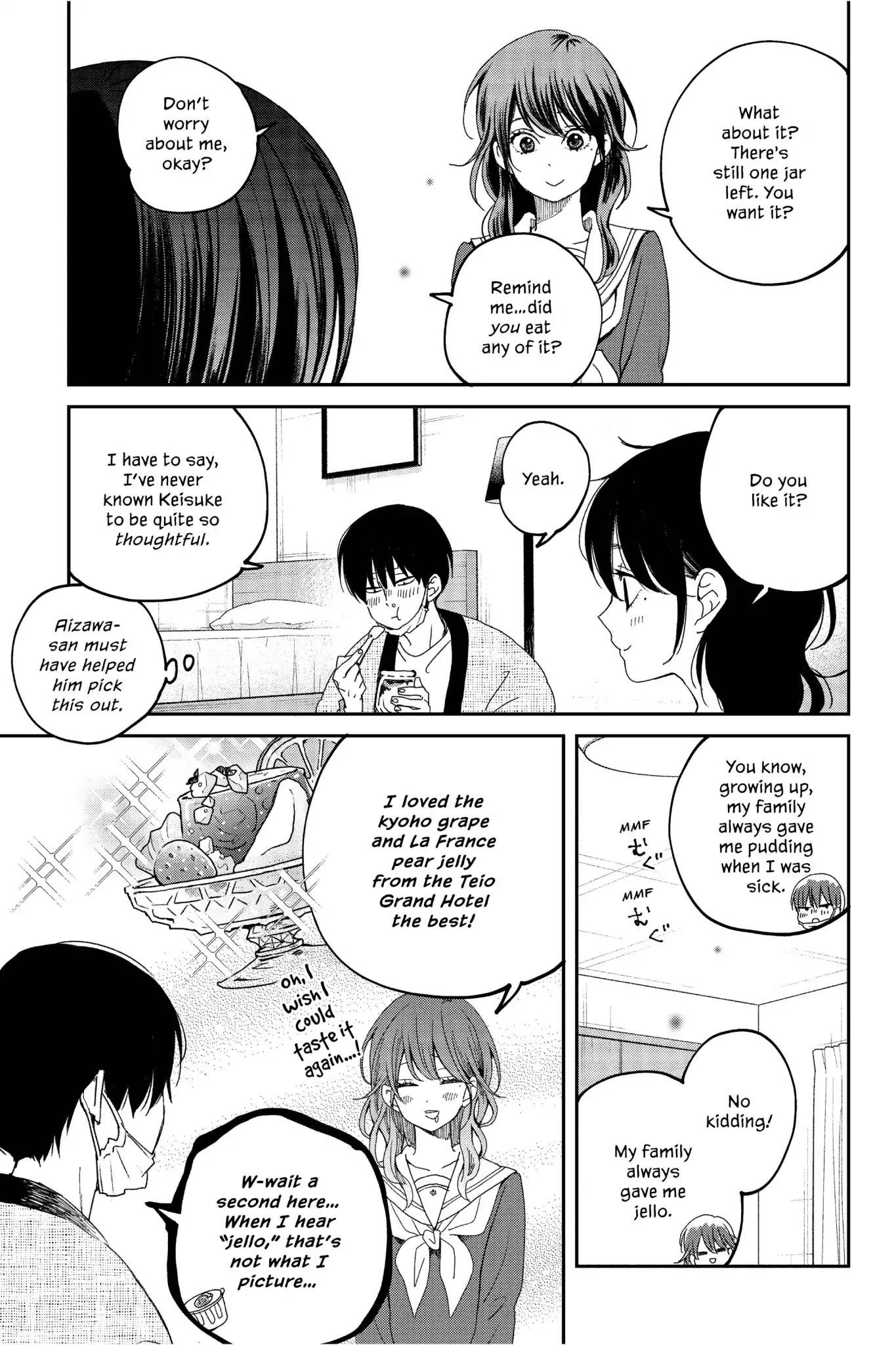 Boku to Kimi no Taisetsu na Hanashi Chapter 27 page 25 - Chapter 27: Aizawa-san Cares for Azuma-kun