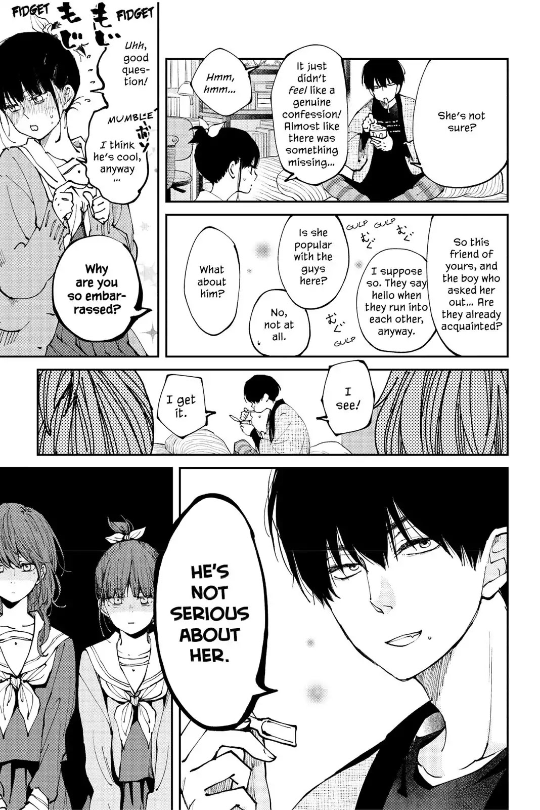 Boku to Kimi no Taisetsu na Hanashi Chapter 28 page 10 - Chapter 28: The Bookish Girl, Skybound