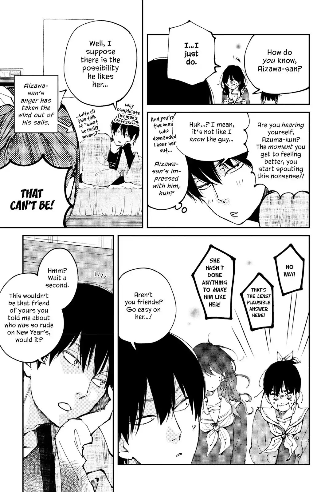 Boku to Kimi no Taisetsu na Hanashi Chapter 28 page 12 - Chapter 28: The Bookish Girl, Skybound