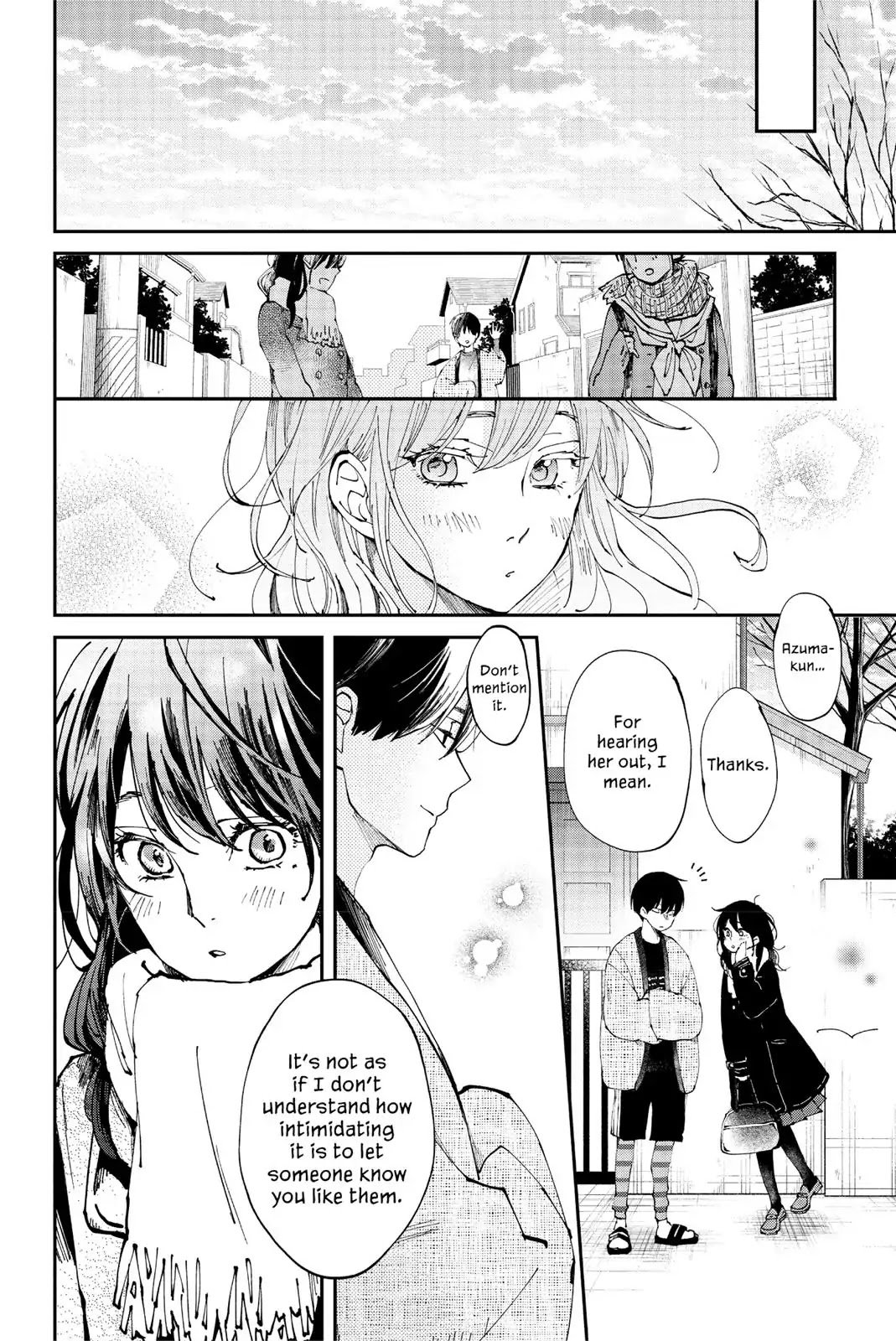 Boku to Kimi no Taisetsu na Hanashi Chapter 28 page 19 - Chapter 28: The Bookish Girl, Skybound