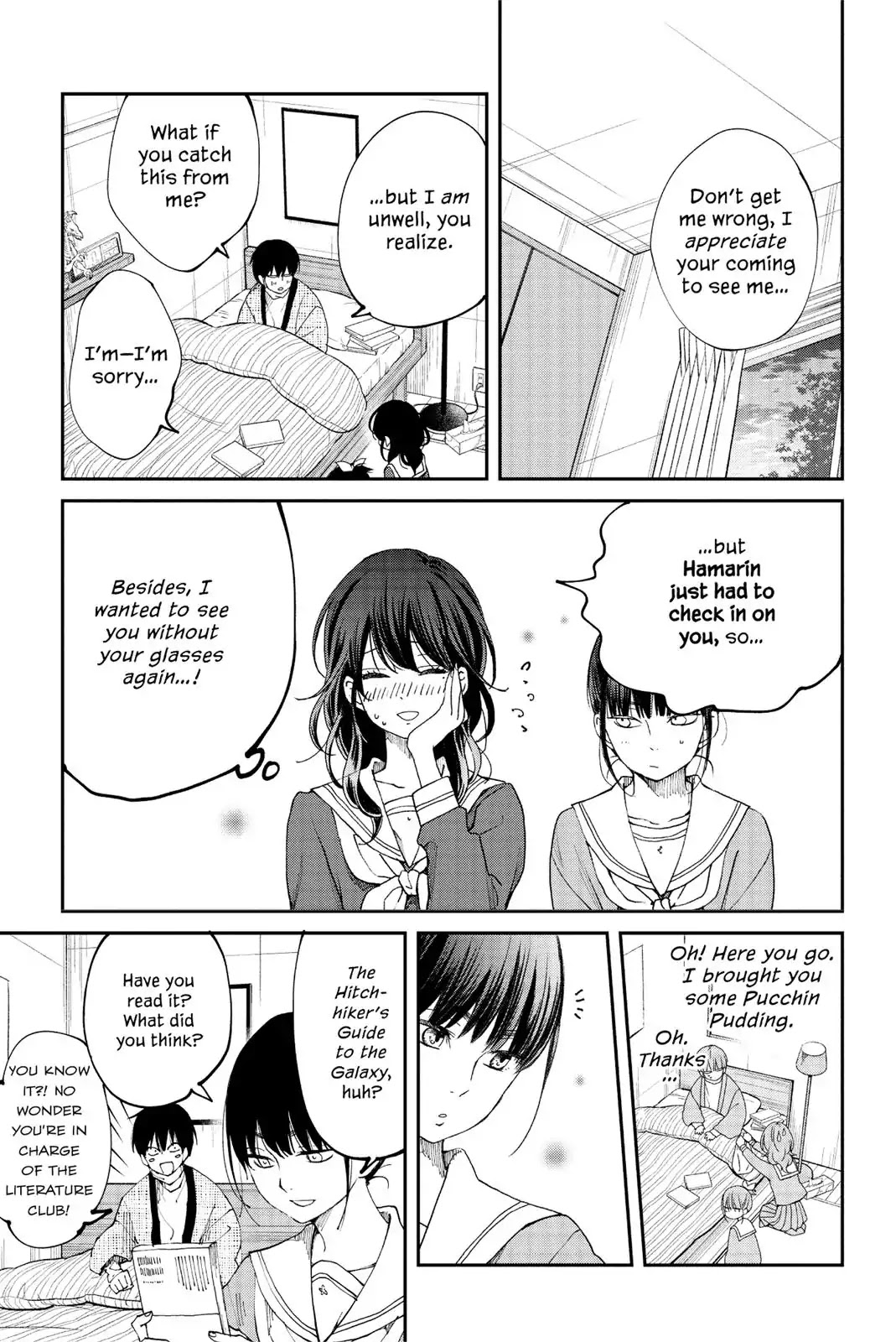 Boku to Kimi no Taisetsu na Hanashi Chapter 28 page 4 - Chapter 28: The Bookish Girl, Skybound