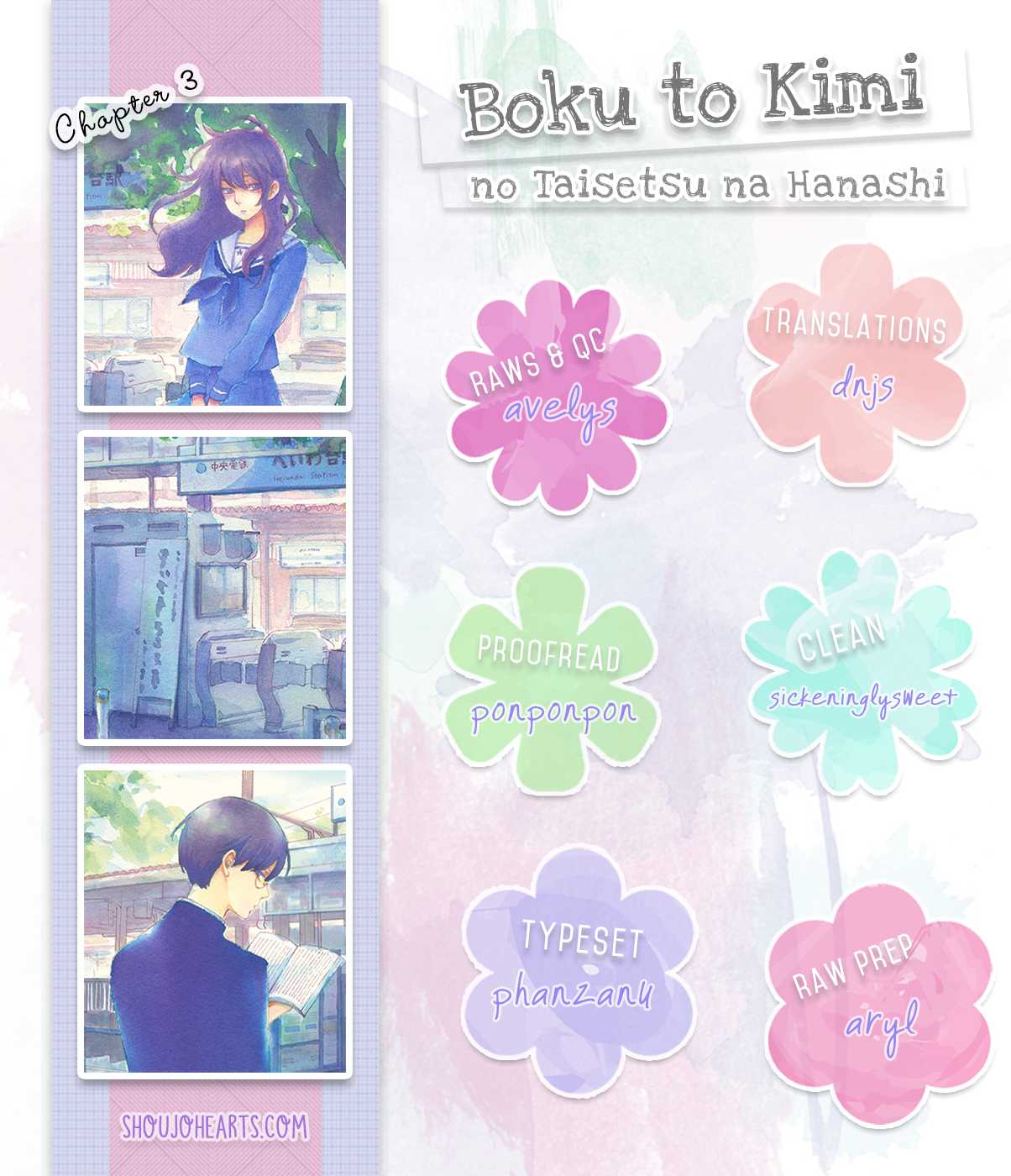 Boku to Kimi no Taisetsu na Hanashi Chapter 3.2 page 1 - Chapter 3 v2 : A Woman's Worries Entwine Like Natto