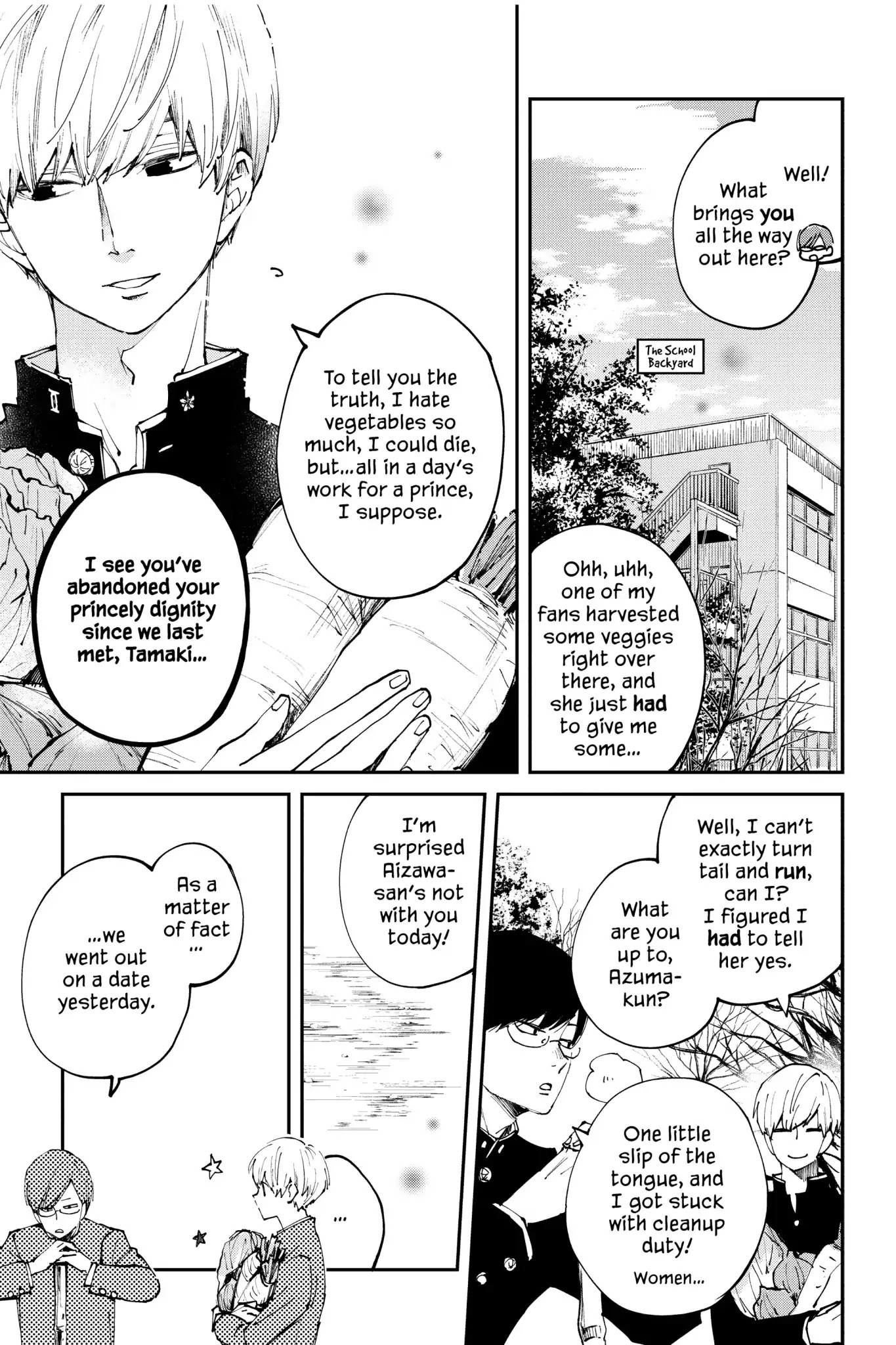 Boku to Kimi no Taisetsu na Hanashi Chapter 31 page 10 - Chapter 31: Our Precious Date (Part 3) You Gotta Stick the Landing!