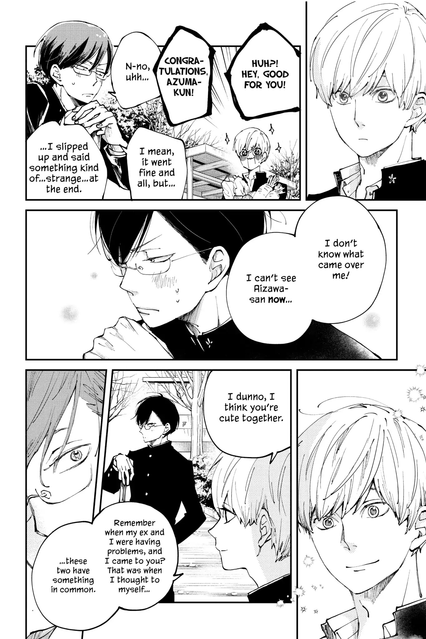 Boku to Kimi no Taisetsu na Hanashi Chapter 31 page 11 - Chapter 31: Our Precious Date (Part 3) You Gotta Stick the Landing!