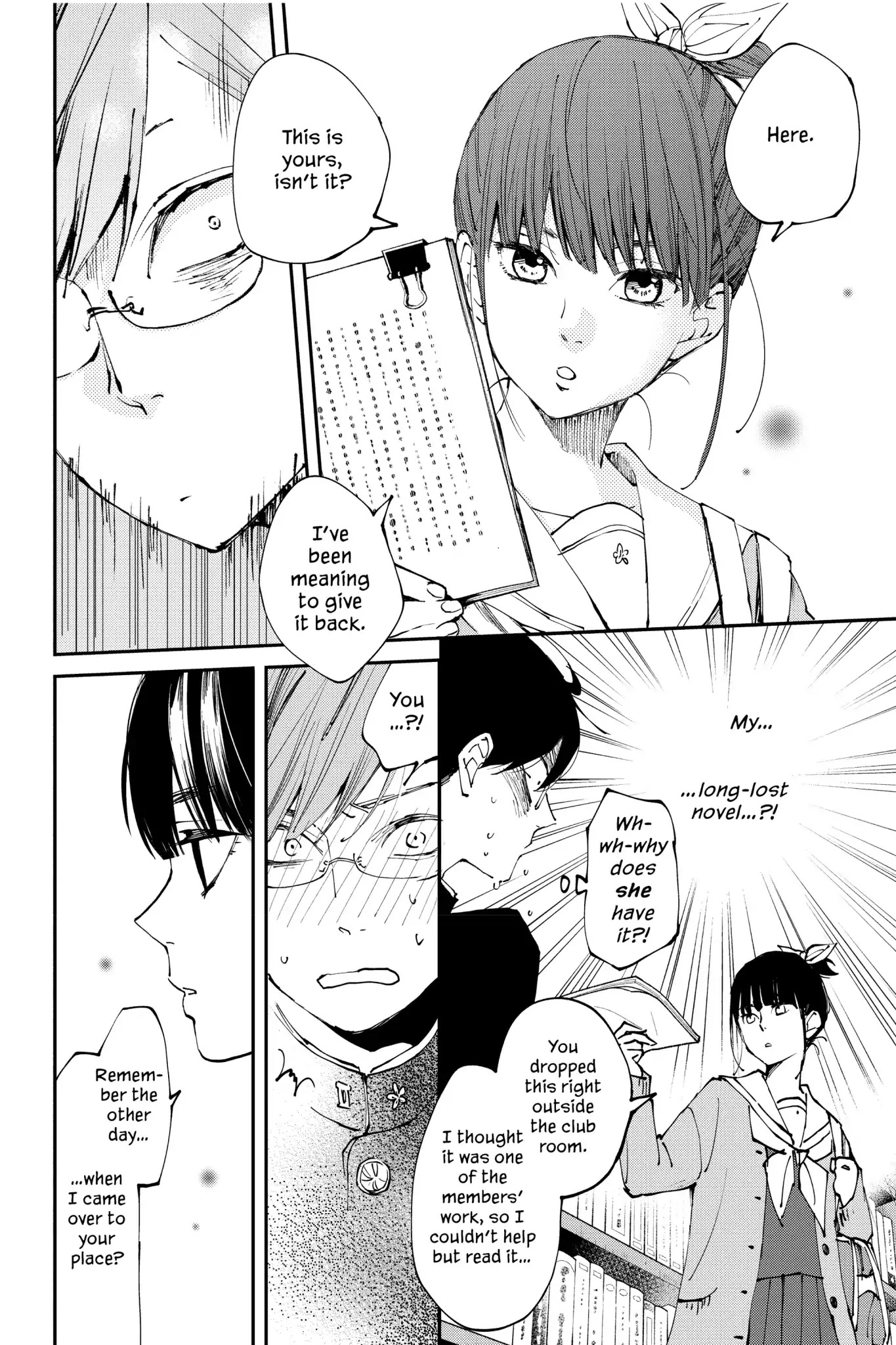 Boku to Kimi no Taisetsu na Hanashi Chapter 31 page 17 - Chapter 31: Our Precious Date (Part 3) You Gotta Stick the Landing!