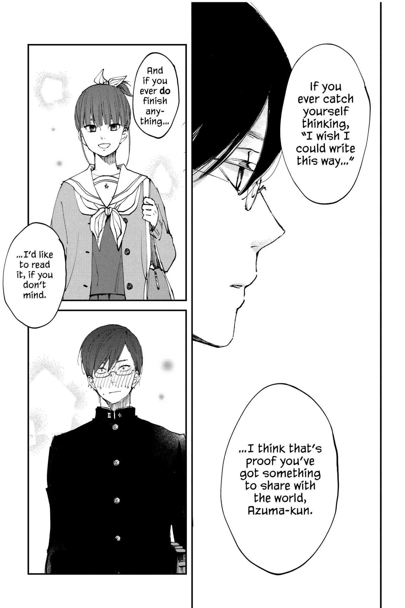 Boku to Kimi no Taisetsu na Hanashi Chapter 31 page 22 - Chapter 31: Our Precious Date (Part 3) You Gotta Stick the Landing!