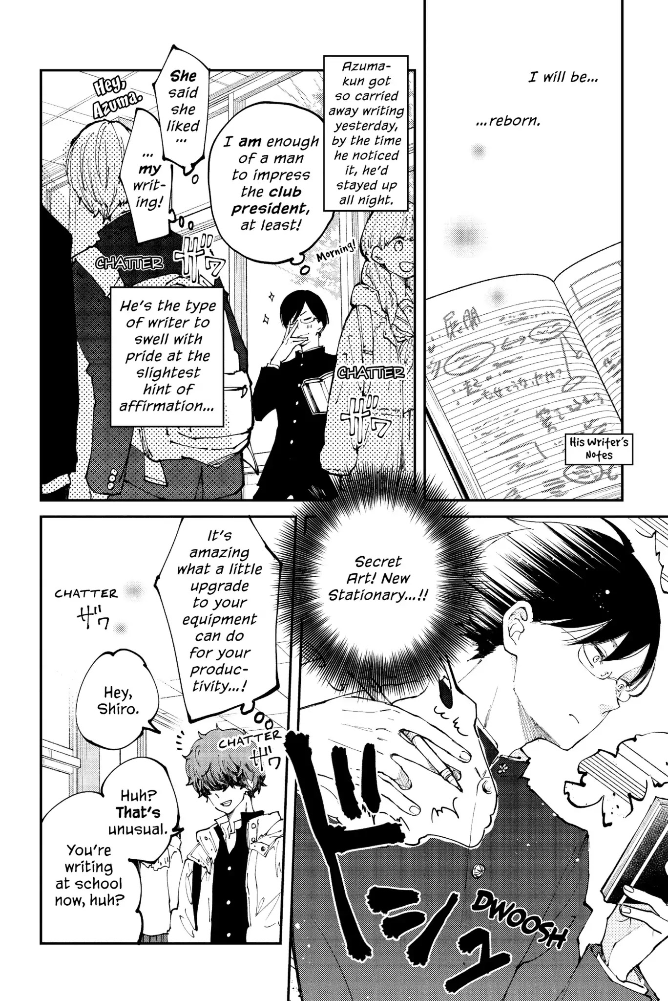 Boku to Kimi no Taisetsu na Hanashi Chapter 32 page 12 - Chapter 32: War of the Worlds