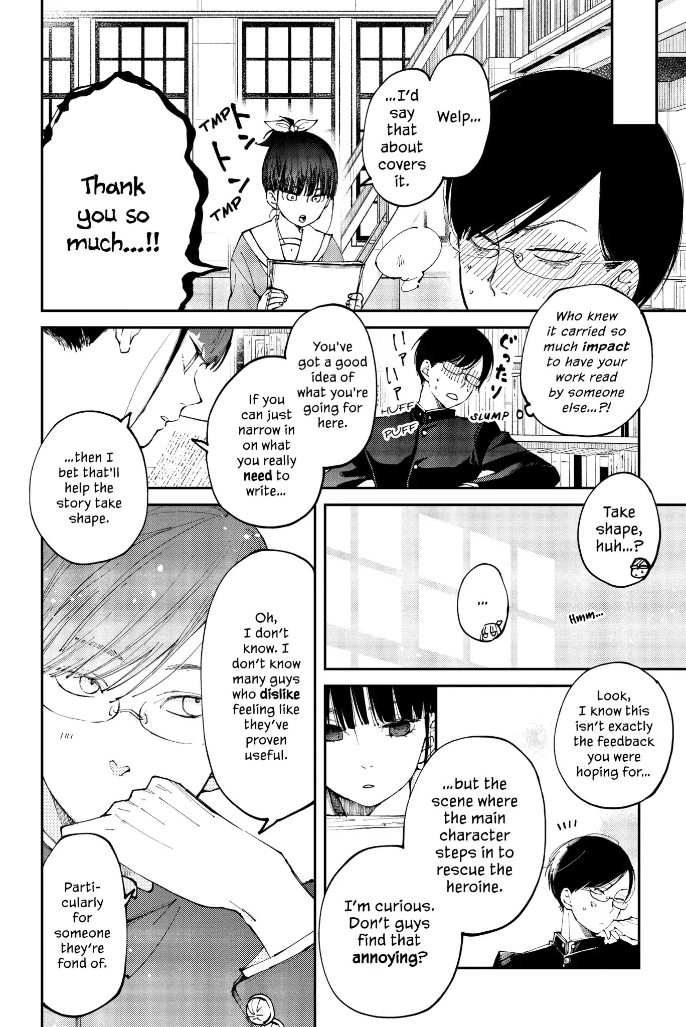 Boku to Kimi no Taisetsu na Hanashi Chapter 33 page 5 - Chapter 33: Two-Time Confidants