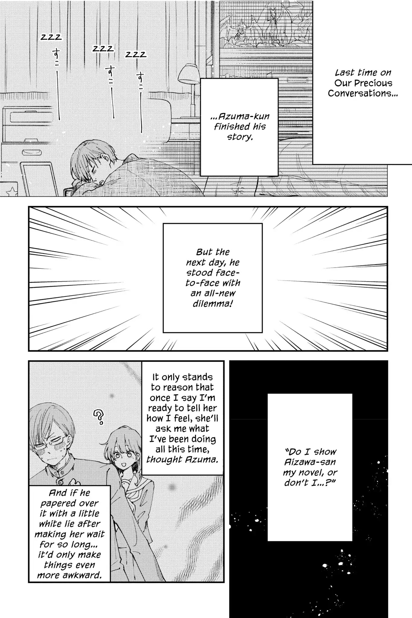 Boku to Kimi no Taisetsu na Hanashi Chapter 35 page 2 - Chapter 35: Our Precious Conversations