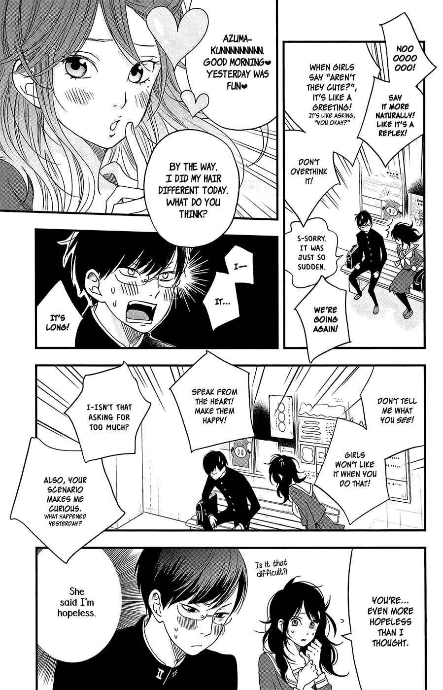Boku to Kimi no Taisetsu na Hanashi Chapter 5 page 13 - Chapter 5 : I'm The Kind of Person Who's Motivated by Compliments