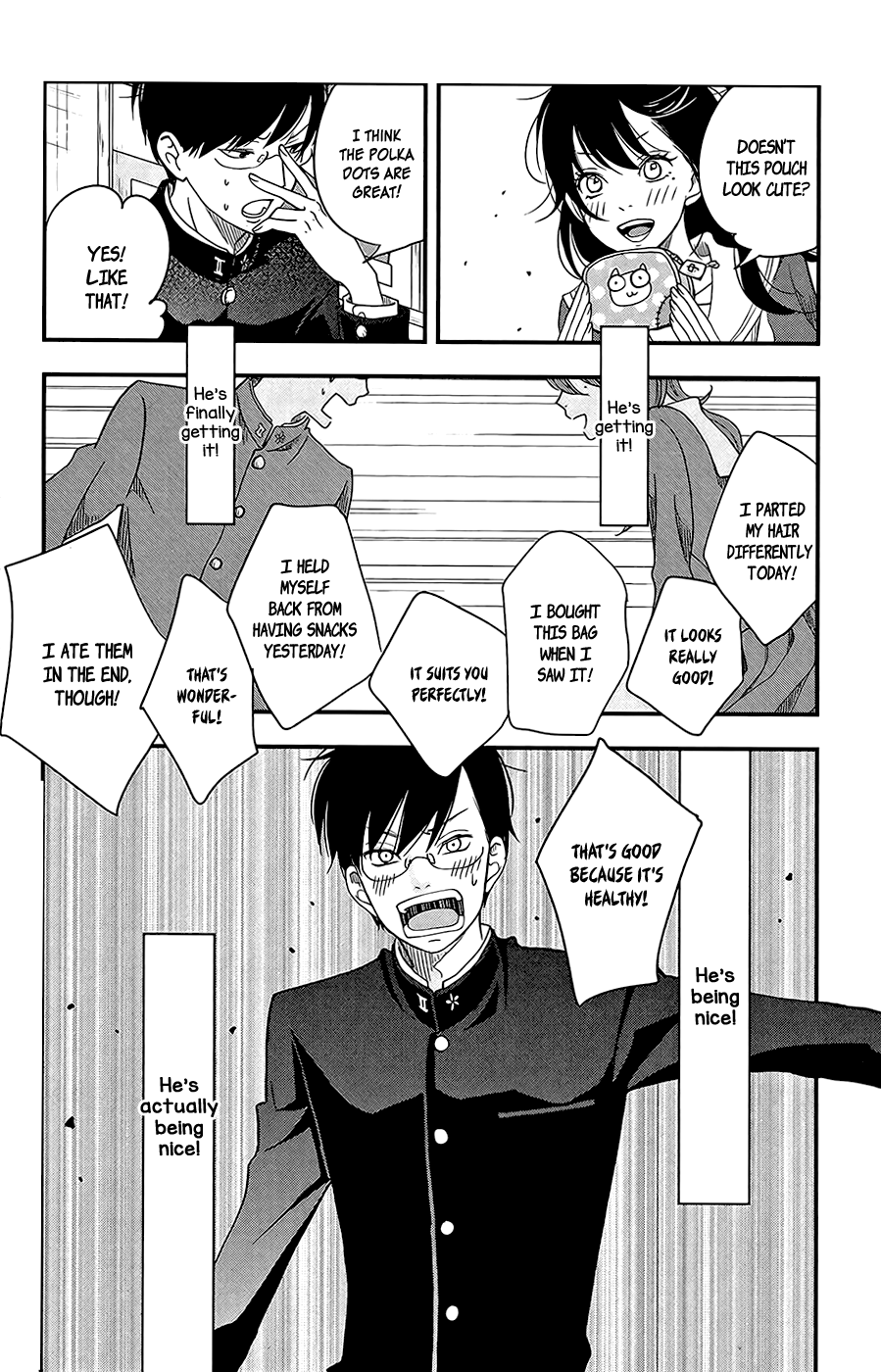 Boku to Kimi no Taisetsu na Hanashi Chapter 5 page 16 - Chapter 5 : I'm The Kind of Person Who's Motivated by Compliments
