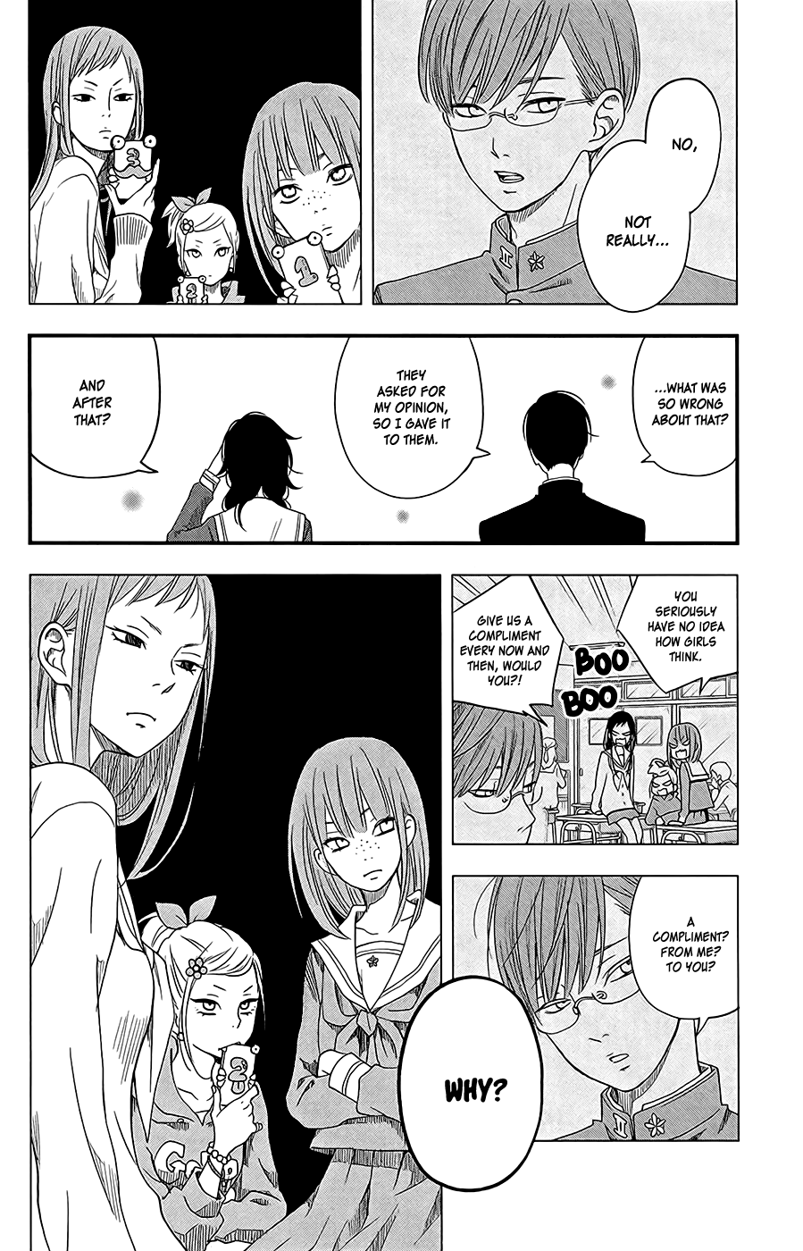 Boku to Kimi no Taisetsu na Hanashi Chapter 5 page 8 - Chapter 5 : I'm The Kind of Person Who's Motivated by Compliments