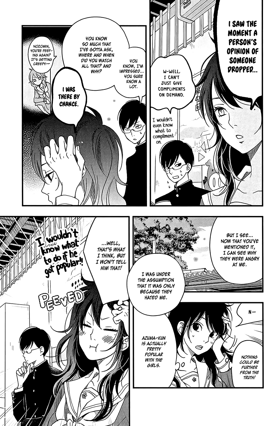 Boku to Kimi no Taisetsu na Hanashi Chapter 5 page 9 - Chapter 5 : I'm The Kind of Person Who's Motivated by Compliments