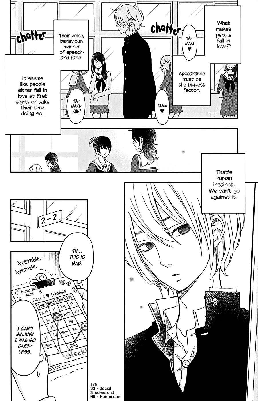 Boku to Kimi no Taisetsu na Hanashi Chapter 6 page 3 - Chapter 6 : The Takane no Hana is Surprisingly Free