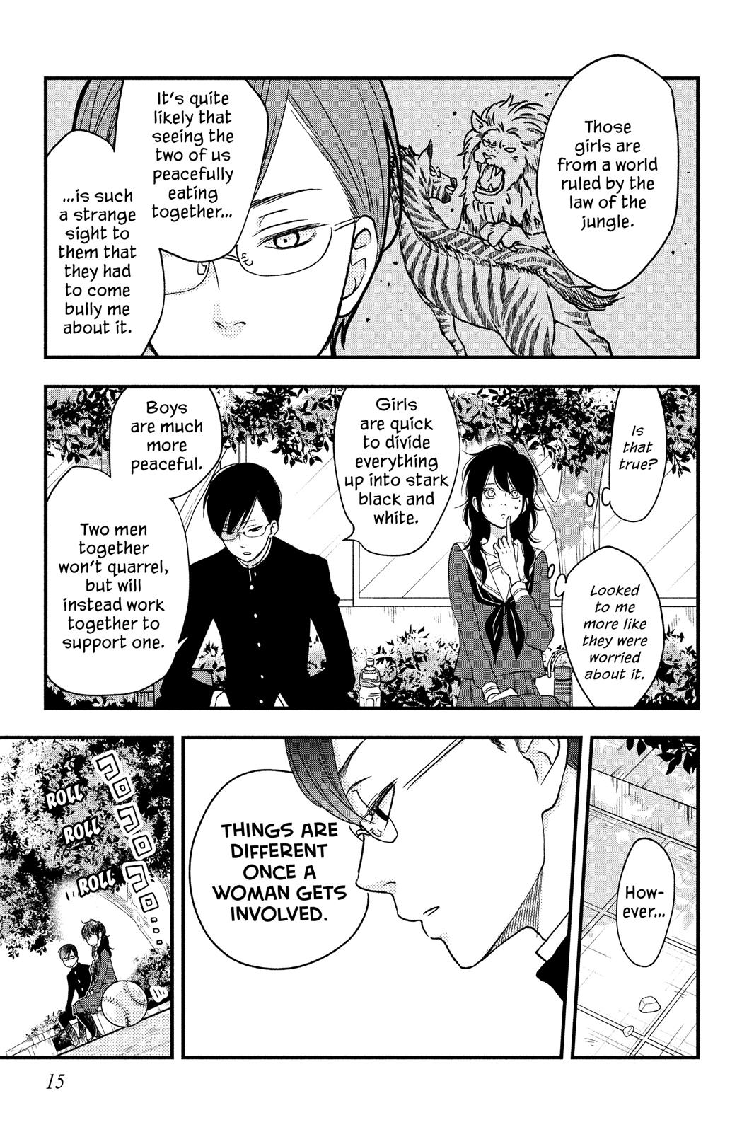 Boku to Kimi no Taisetsu na Hanashi Chapter 7 page 15 - Chapter 7
