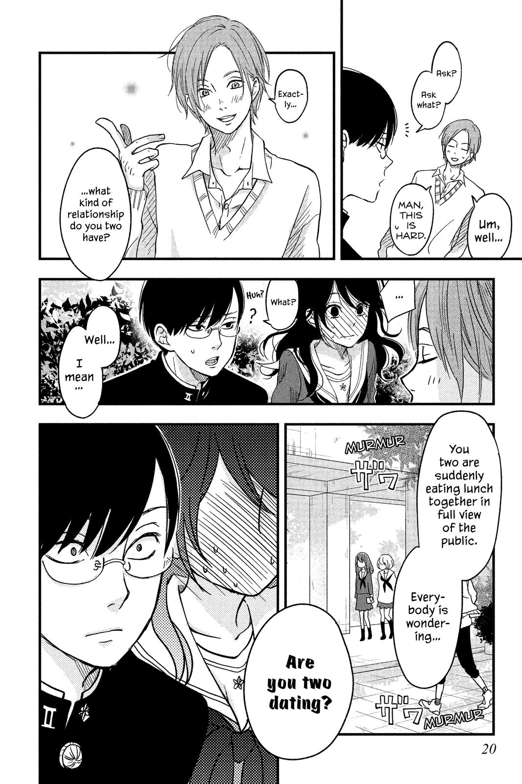 Boku to Kimi no Taisetsu na Hanashi Chapter 7 page 20 - Chapter 7
