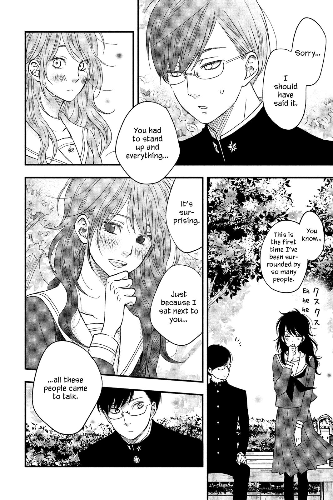 Boku to Kimi no Taisetsu na Hanashi Chapter 7 page 28 - Chapter 7
