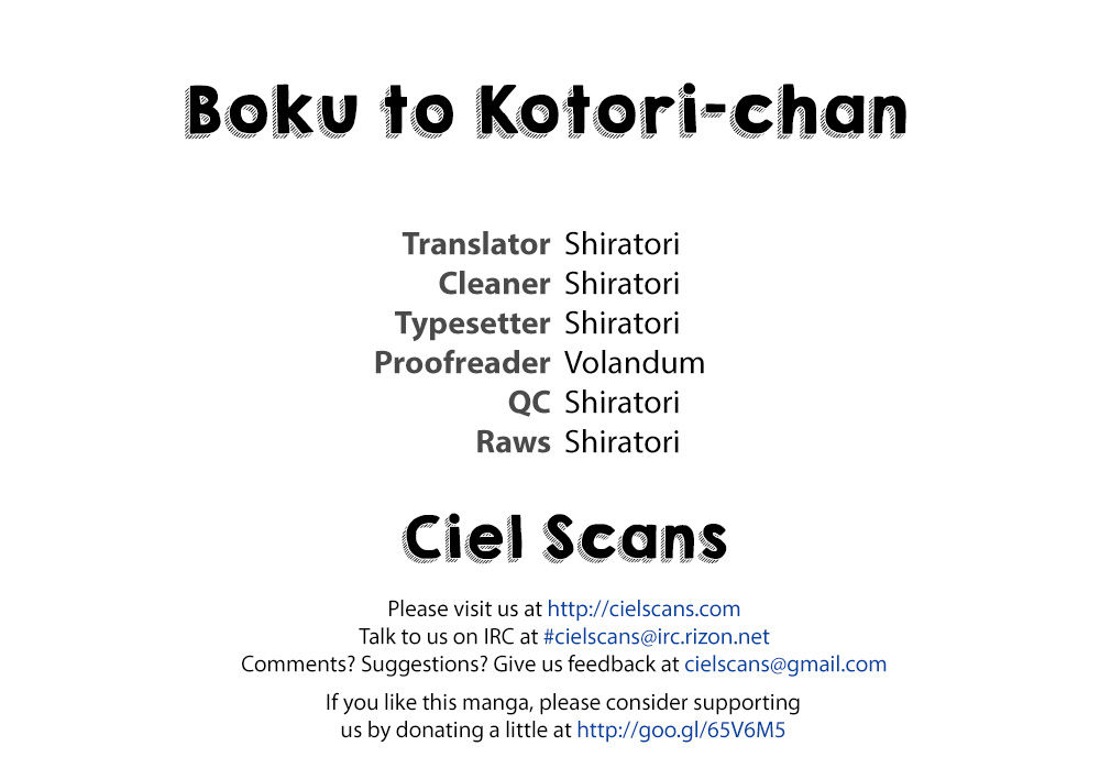 Boku to Kotori-chan Chapter 1 page 1 - Chapter 1
