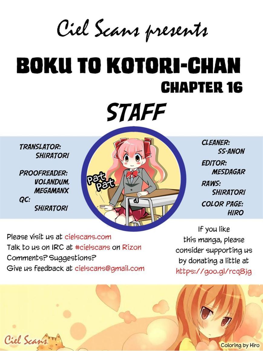 Boku to Kotori-chan Chapter 16 page 10 - Chapter 16
