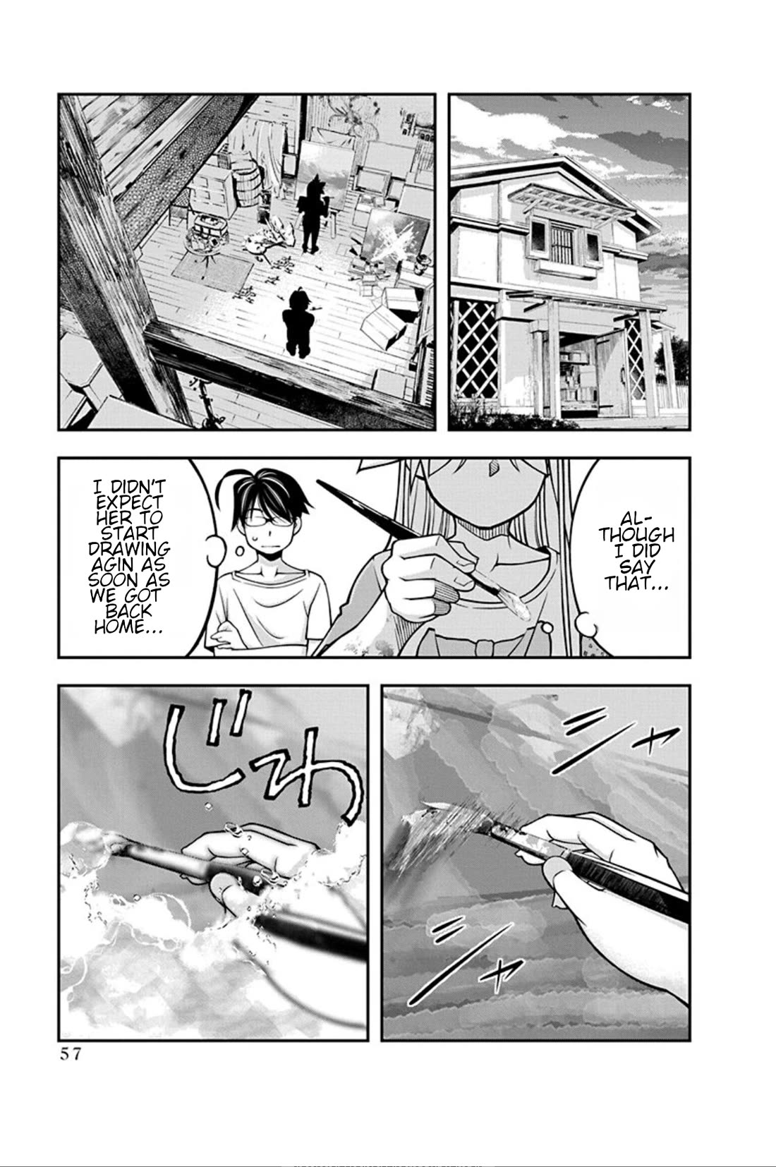 Boku to Rune to Aoarashi Chapter 16 page 15 - Chapter 16: Who knew drawing could be so...intense!