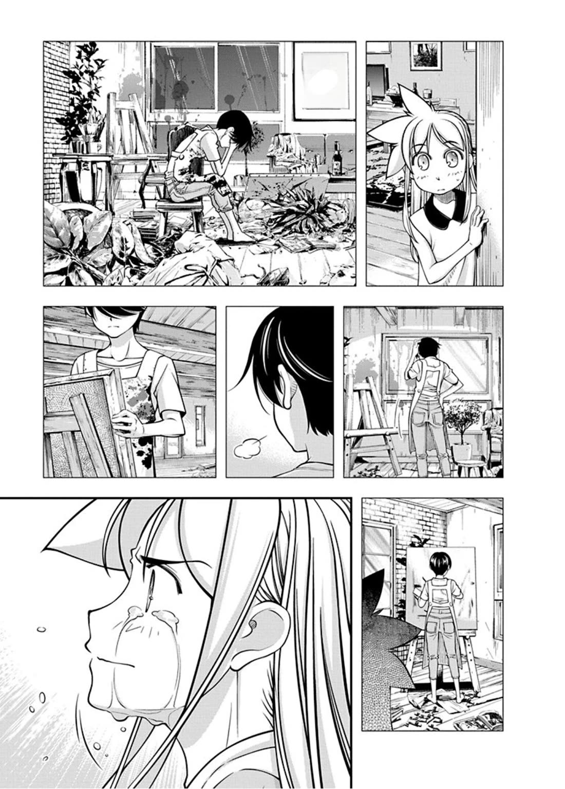 Boku to Rune to Aoarashi Chapter 16 page 17 - Chapter 16: Who knew drawing could be so...intense!