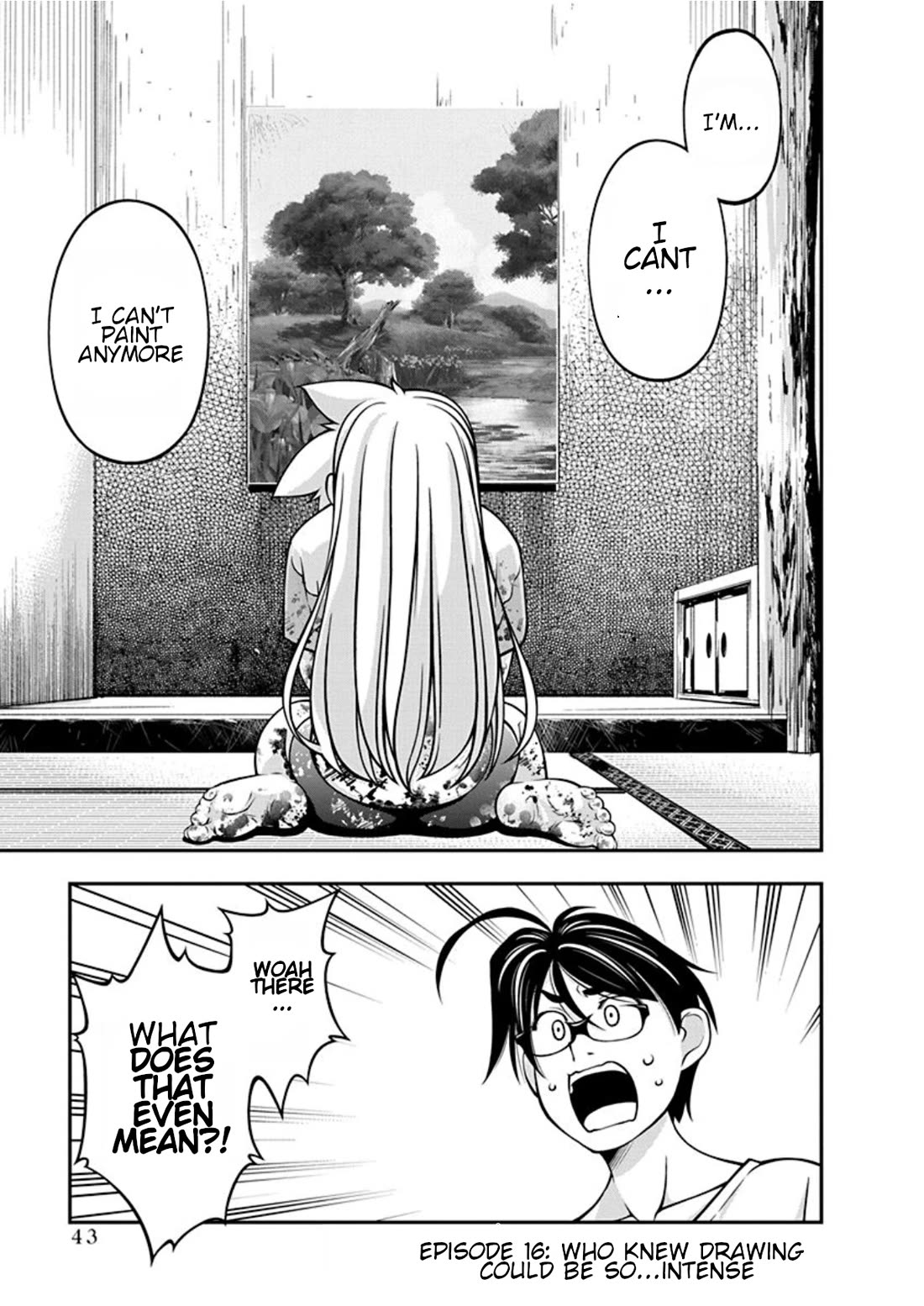 Boku to Rune to Aoarashi Chapter 16 page 2 - Chapter 16: Who knew drawing could be so...intense!