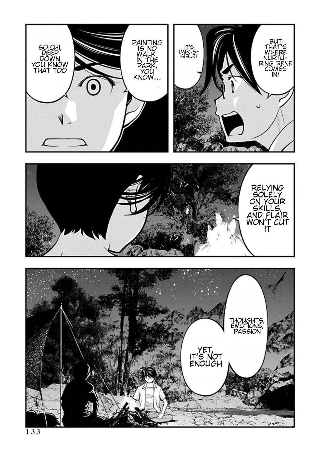 Boku to Rune to Aoarashi Chapter 20 page 11 - Chapter 20: To be myself