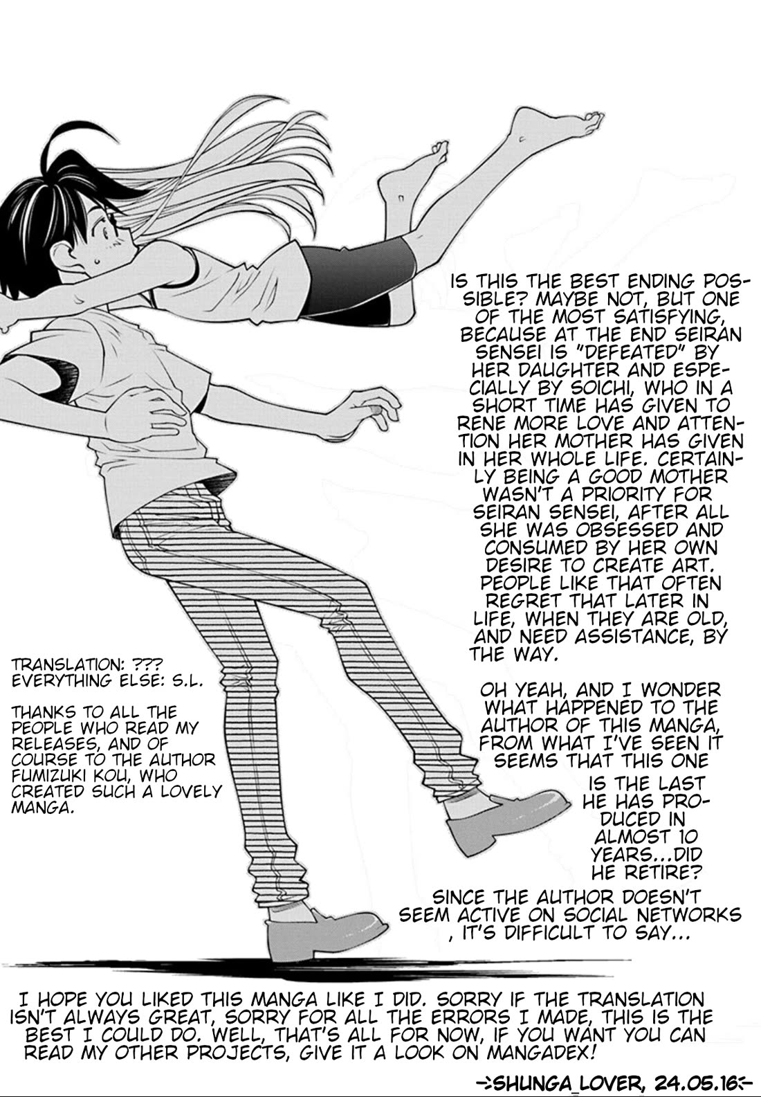 Boku to Rune to Aoarashi Chapter 21 page 25 - Chapter 21: The grand finale: Rene's decision [END]
