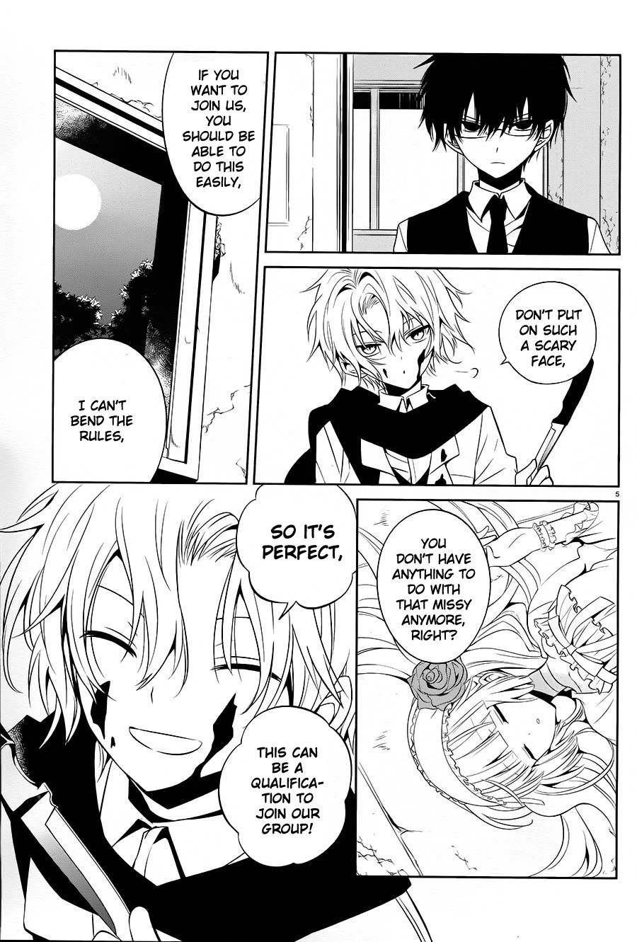Boku to Senpai no Tekken Kousai Chapter 12 page 5 - Chapter 12: The Book Marker (Part 6)