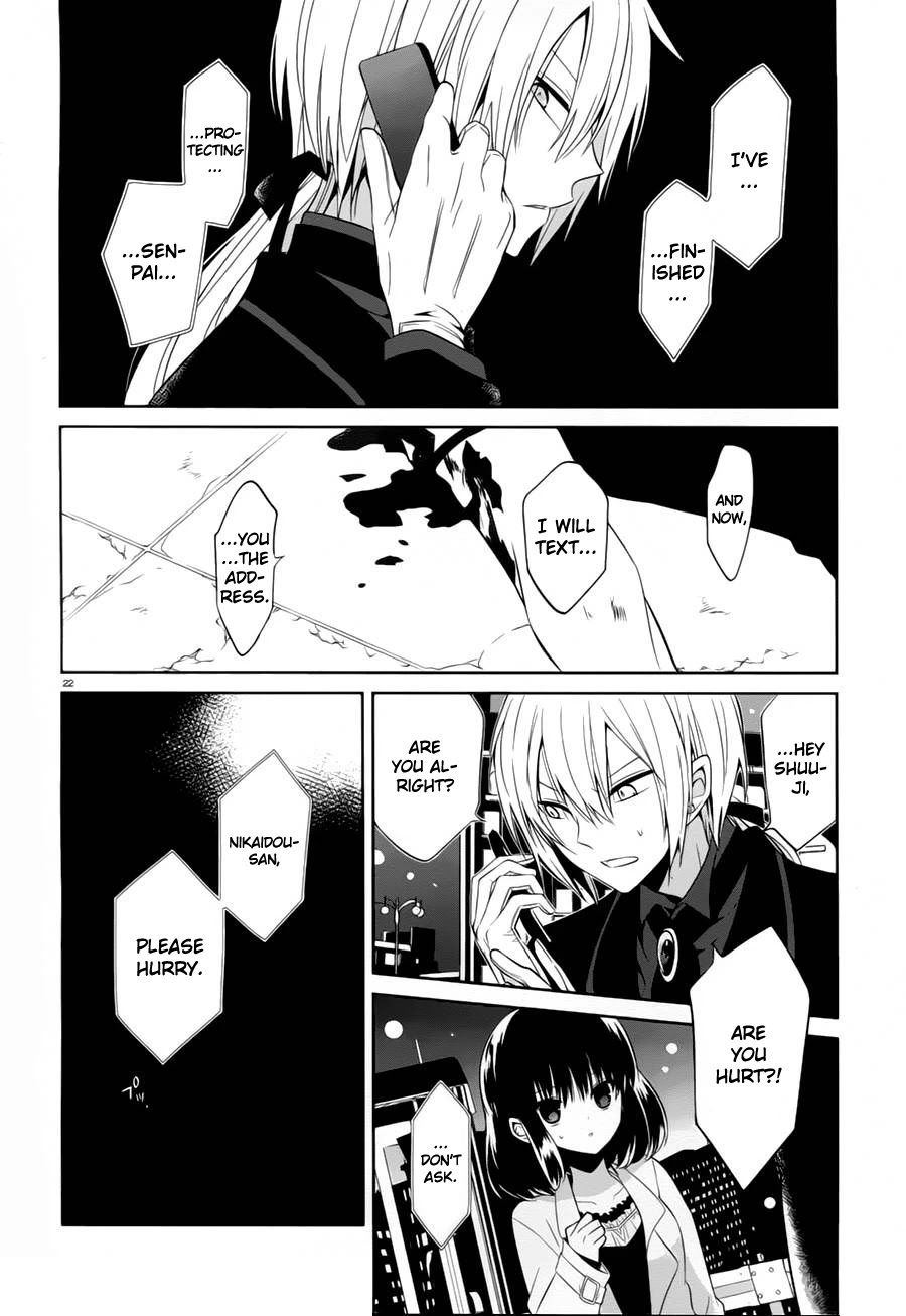 Boku to Senpai no Tekken Kousai Chapter 13 page 22 - Chapter 13: The Book Marker (Part 7)