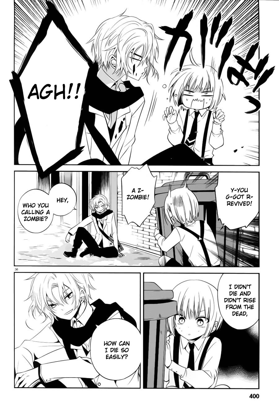 Boku to Senpai no Tekken Kousai Chapter 13 page 36 - Chapter 13: The Book Marker (Part 7)