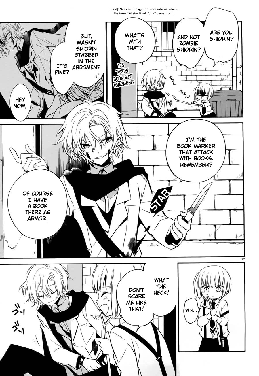 Boku to Senpai no Tekken Kousai Chapter 13 page 37 - Chapter 13: The Book Marker (Part 7)