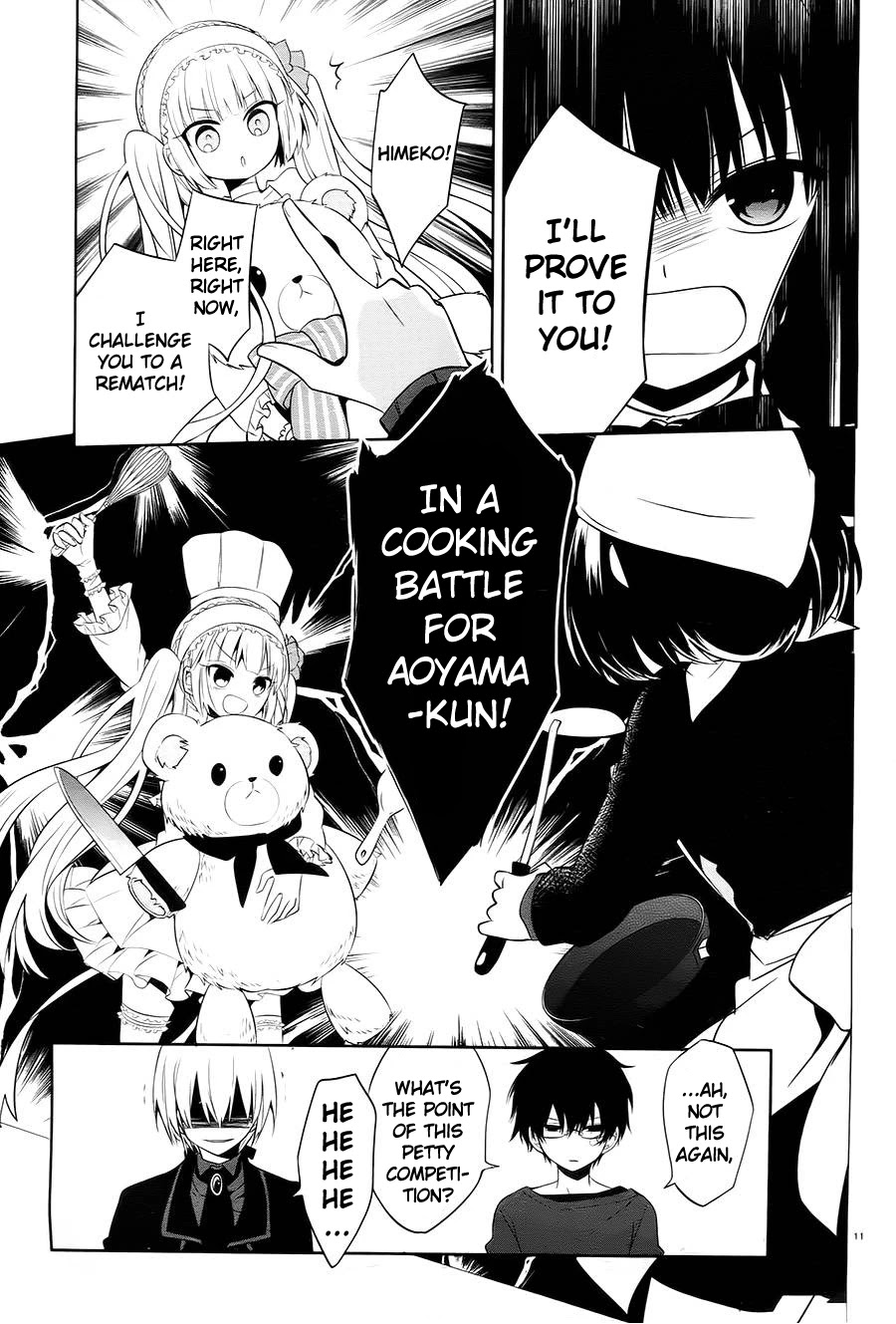 Boku to Senpai no Tekken Kousai Chapter 14 page 11 - Chapter 14: Sequel