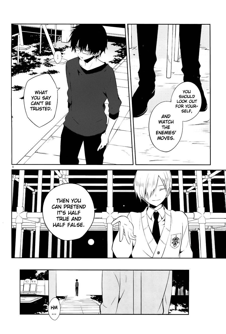 Boku to Senpai no Tekken Kousai Chapter 15 page 8 - Chapter 15: Mad Hater (Part 1)
