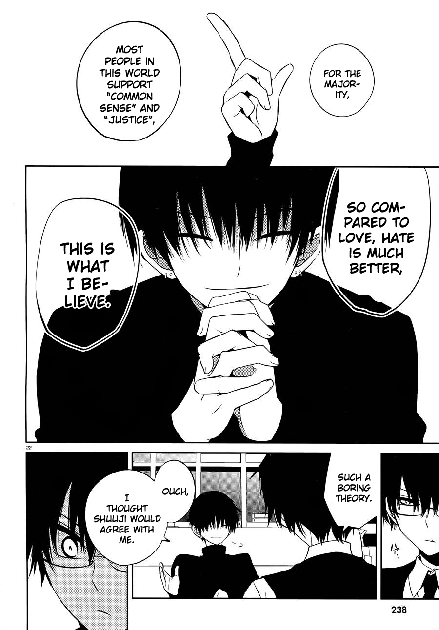 Boku to Senpai no Tekken Kousai Chapter 16 page 22 - Chapter 16: Mad Hater (Part 2)