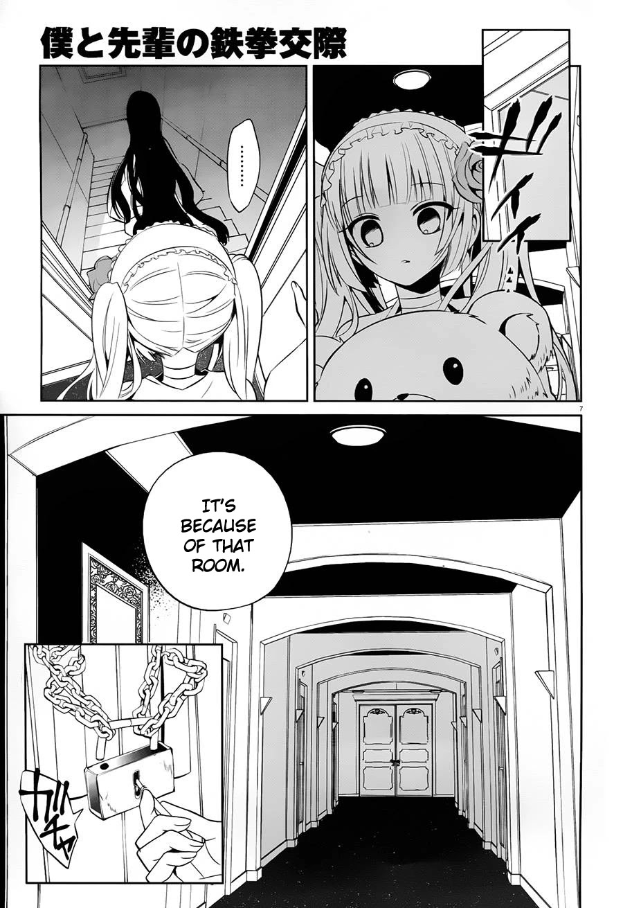 Boku to Senpai no Tekken Kousai Chapter 17 page 7 - Chapter 17: Mad Hater (Part 3)