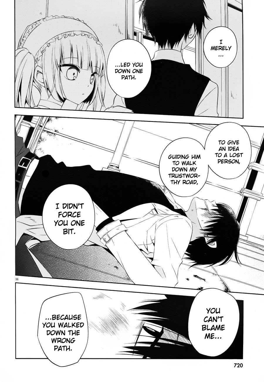 Boku to Senpai no Tekken Kousai Chapter 18 page 36 - Chapter 18: Mad Hater (Part 4)