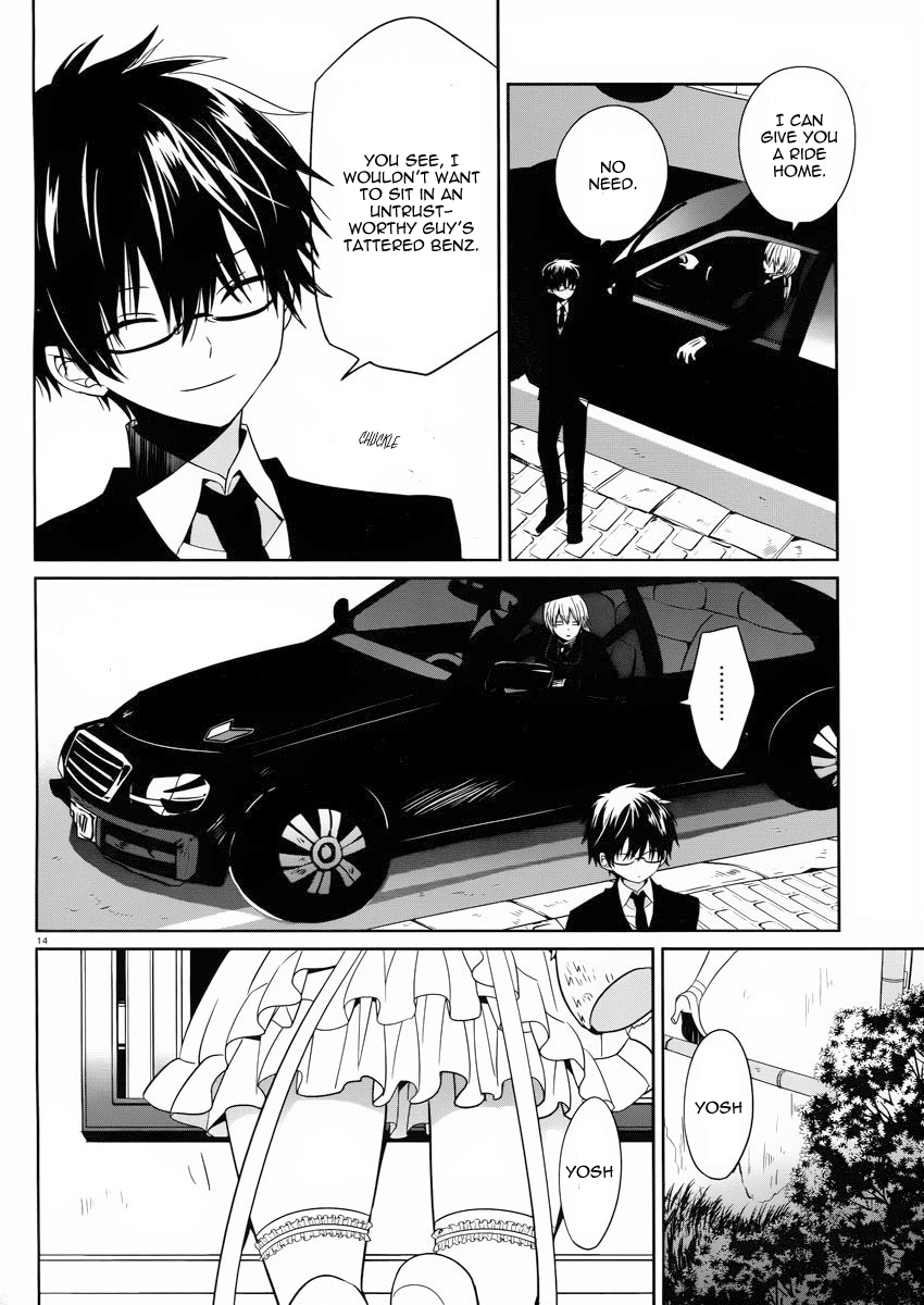 Boku to Senpai no Tekken Kousai Chapter 2 page 15 - Chapter 2: Scissors Man