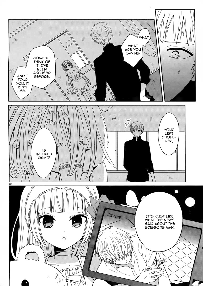 Boku to Senpai no Tekken Kousai Chapter 2 page 23 - Chapter 2: Scissors Man