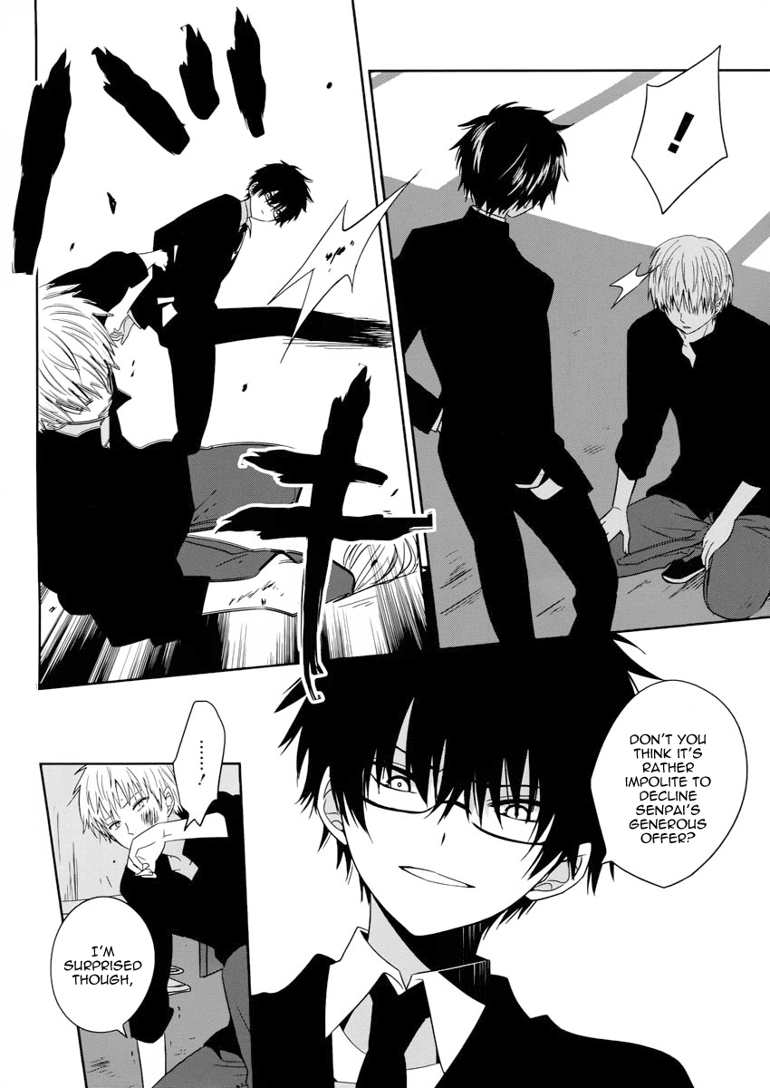 Boku to Senpai no Tekken Kousai Chapter 2 page 27 - Chapter 2: Scissors Man