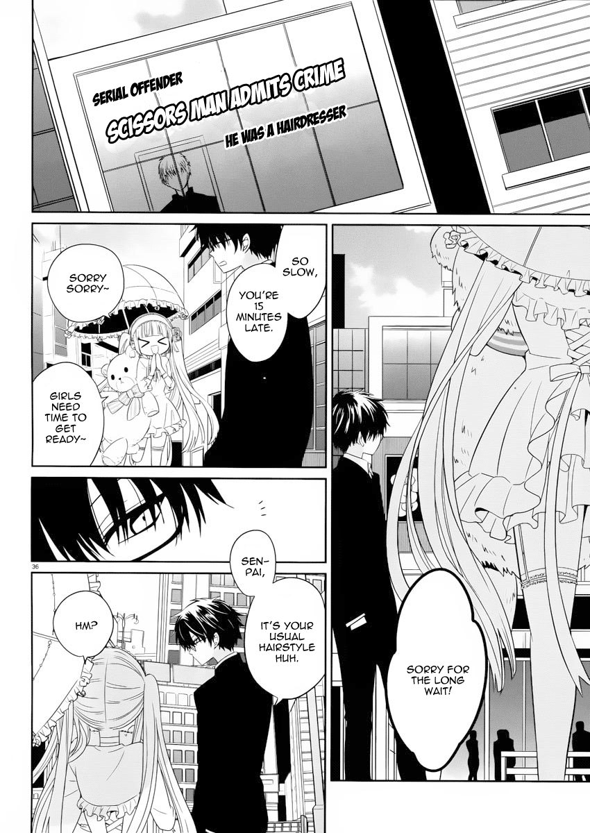 Boku to Senpai no Tekken Kousai Chapter 2 page 37 - Chapter 2: Scissors Man
